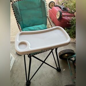 Summer Infant Portable High Chair with White Tray